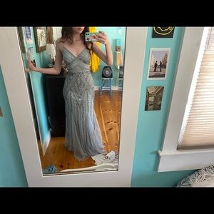 Prom dress for sale- grey
